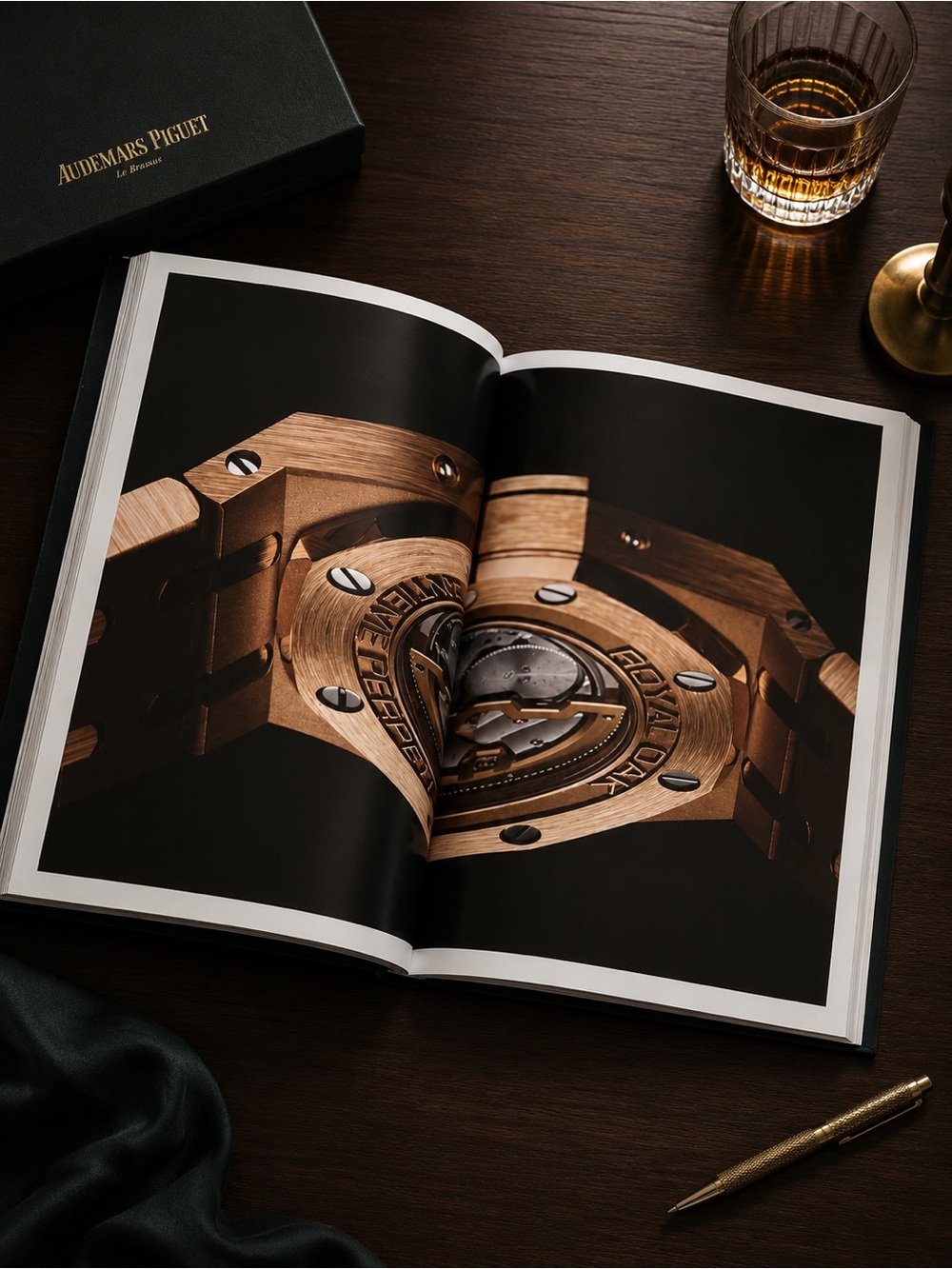 Audemars Piguet Perpetual Calendar Collector Book Set Royal Oak Novelties - Picture 2 of 6